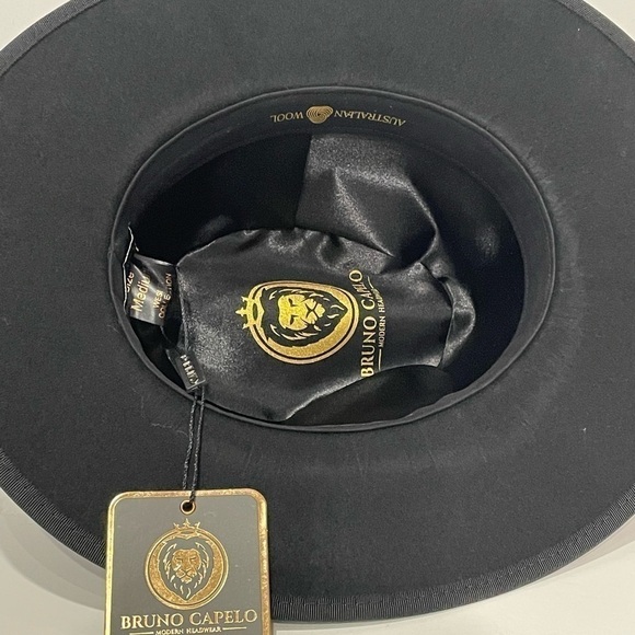 Bruno Capelo hat brim wool black - Picture 4 of 4